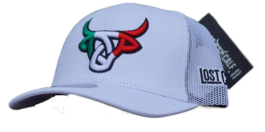 GORRA LOST CALF WHITE MEXICALF CURVE