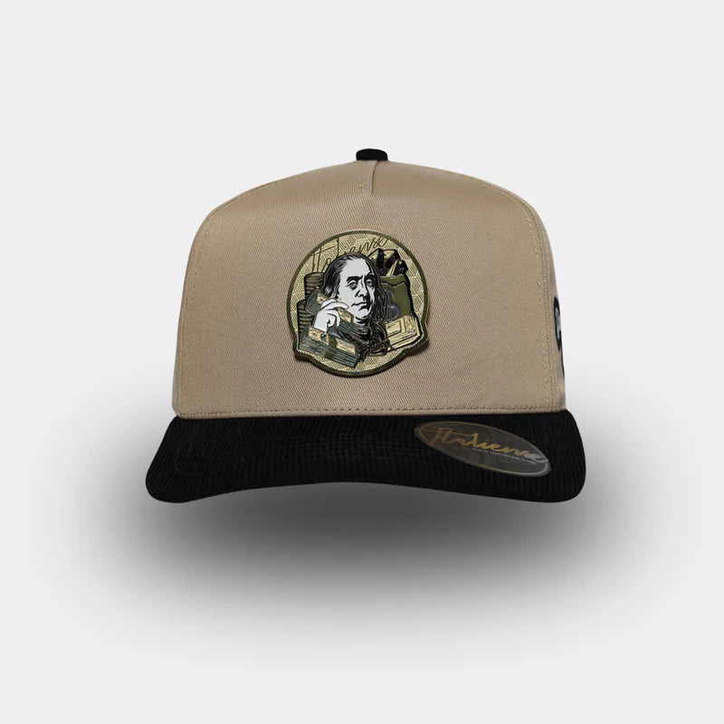 GORRA CONTTI DINERO LLAMA DINERO BEIGE