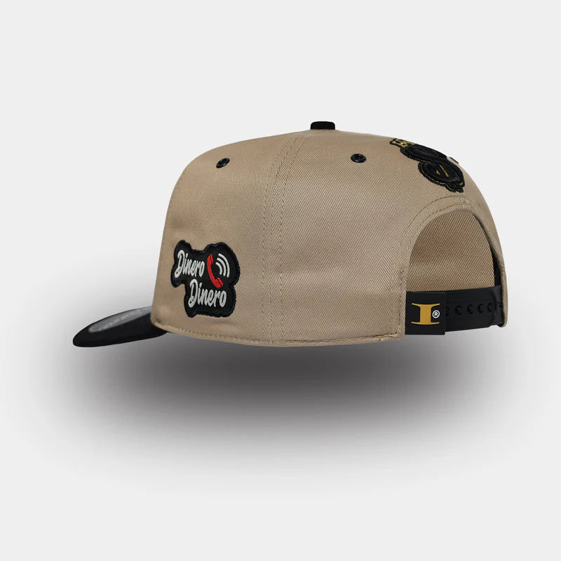 GORRA CONTTI DINERO LLAMA DINERO BEIGE