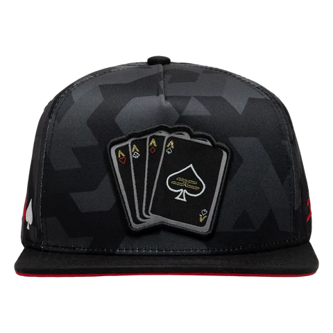 POKER CAMO BLACK JC HATS