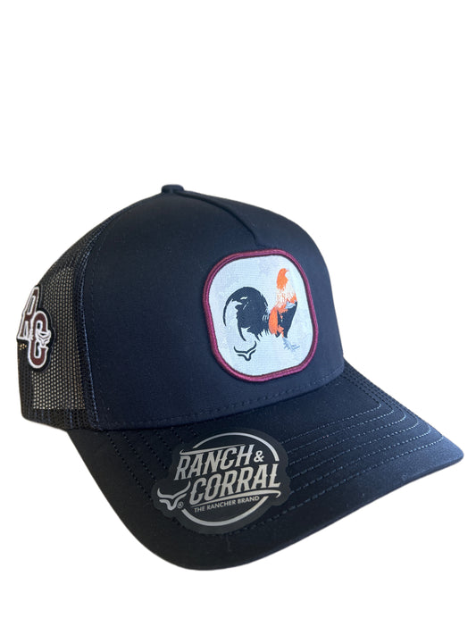 GORRA RANCH & CORRAL GALLO NEGRO